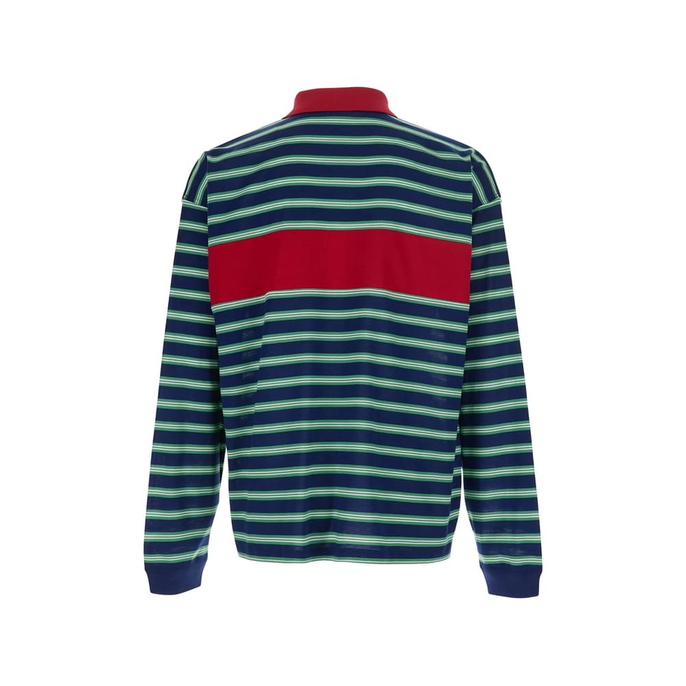 Versace Blue Polo Shirts Men VERSACE