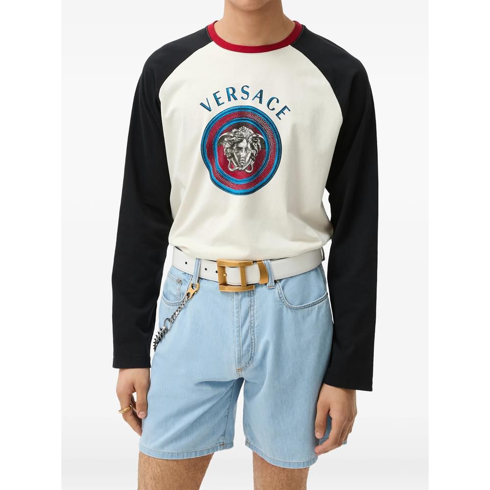 Versace White T-Shirts & Vests - T-Shirts Men VERSACE