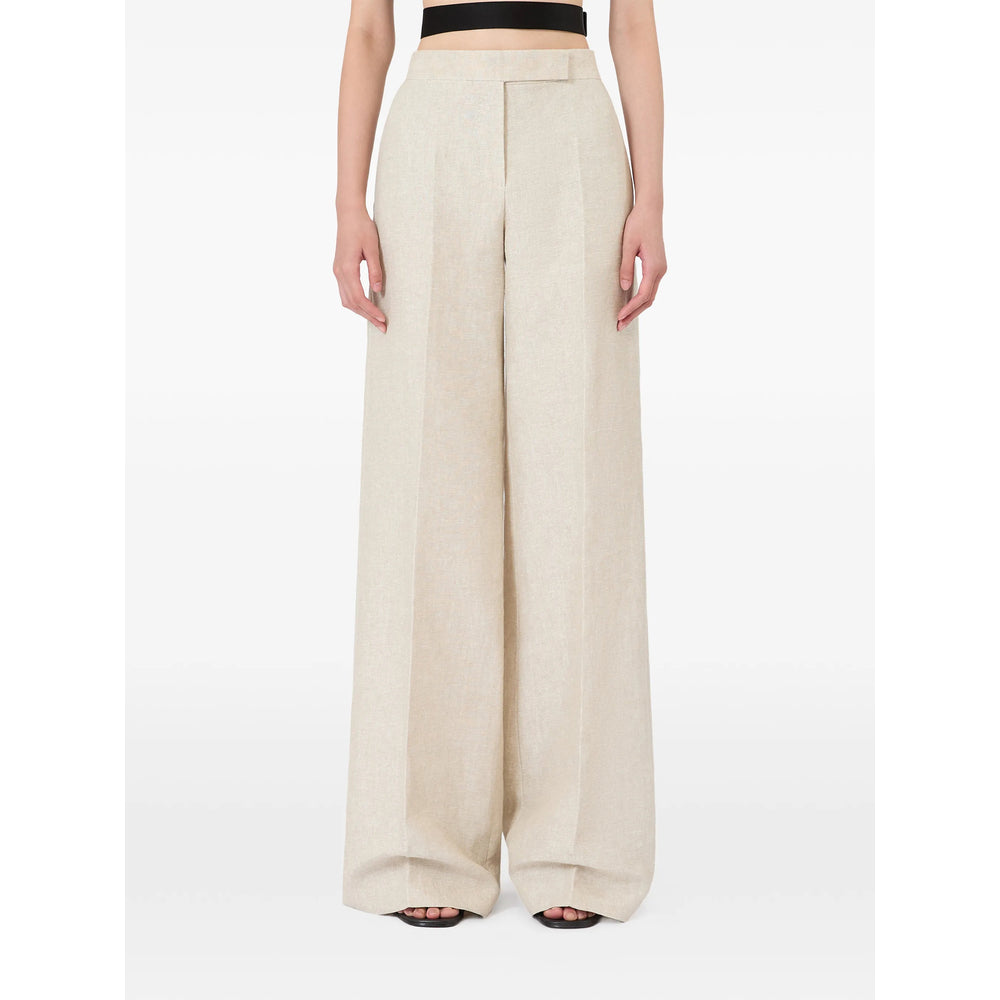 Max Mara Neutrals Trousers - Palazzo Pants Women MAX MARA