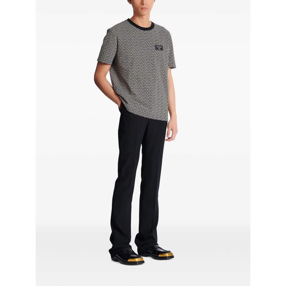 Balmain Black T-Shirts & Vests - T-Shirts Men BALMAIN