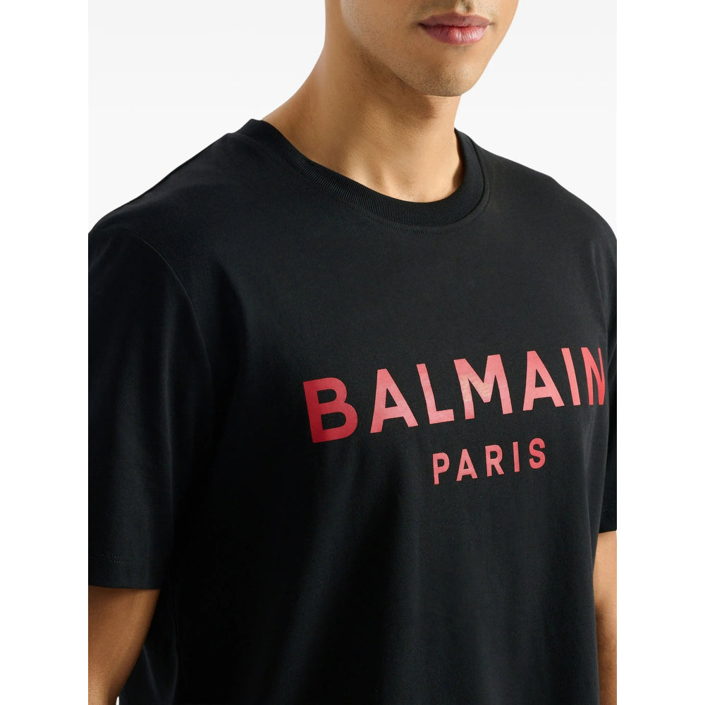 Balmain Black T-Shirts & Vests - T-Shirts Men
