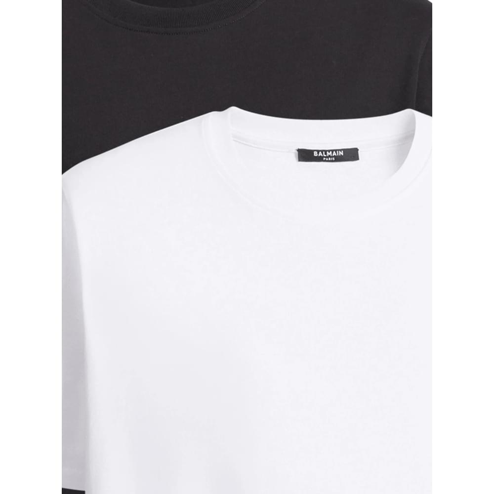 Balmain Black T-Shirts & Vests - T-Shirts Men BALMAIN