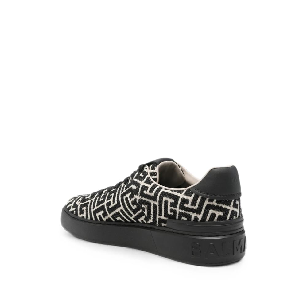 Balmain Black Trainers - Low-Tops Men BALMAIN