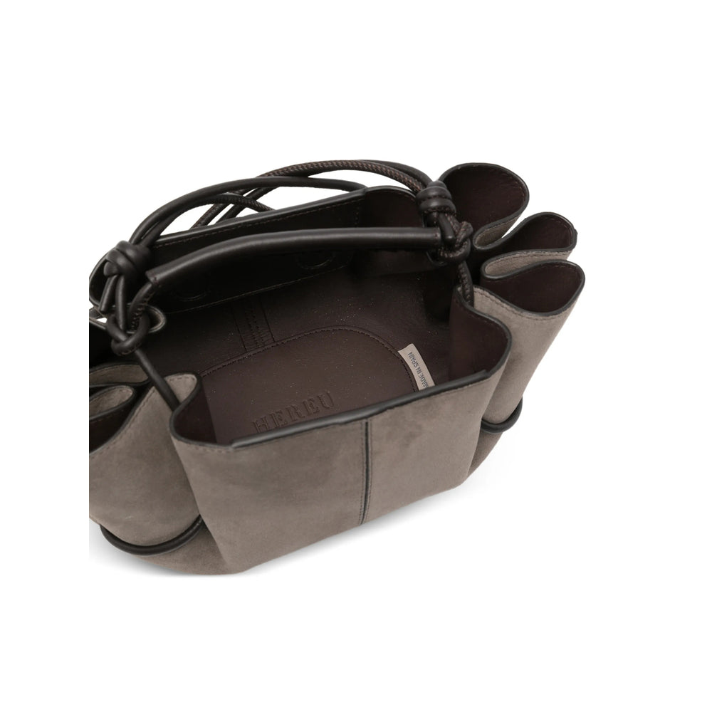 Hereu Grey Tote Bags Women HEREU