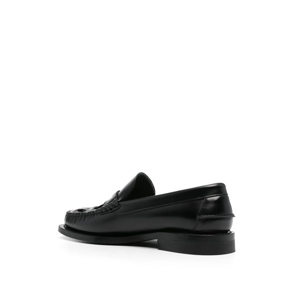 Hereu Black Loafers Men HEREU