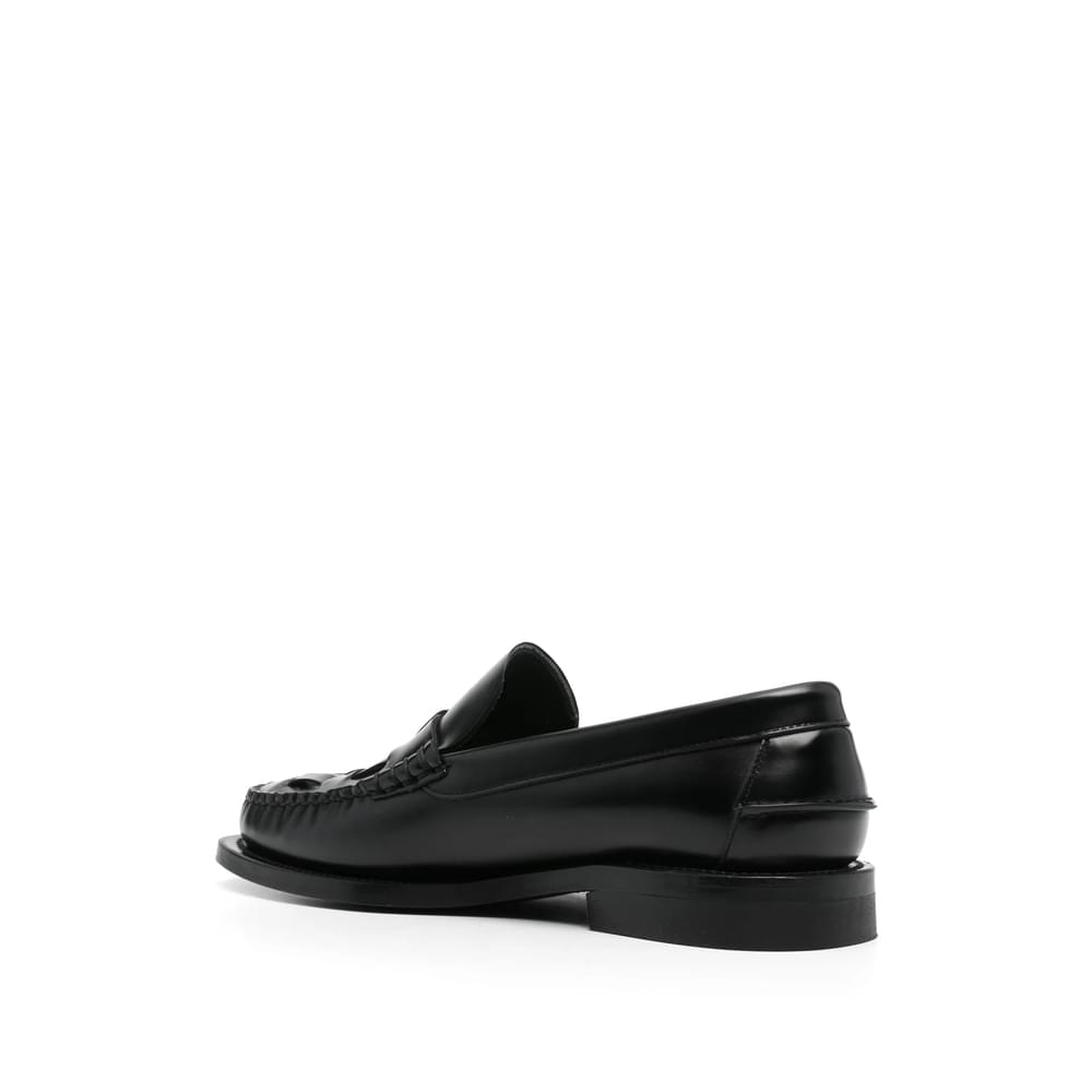 Hereu Black Loafers Men HEREU