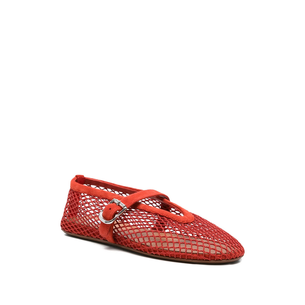 Alaïa Orange Ballet Flats Women