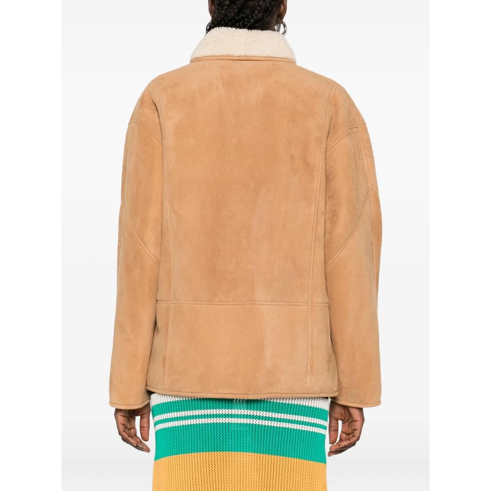 Blazé Milano Brown Jackets - Faux Fur & Shearling Jackets Women BLAZE MILANO