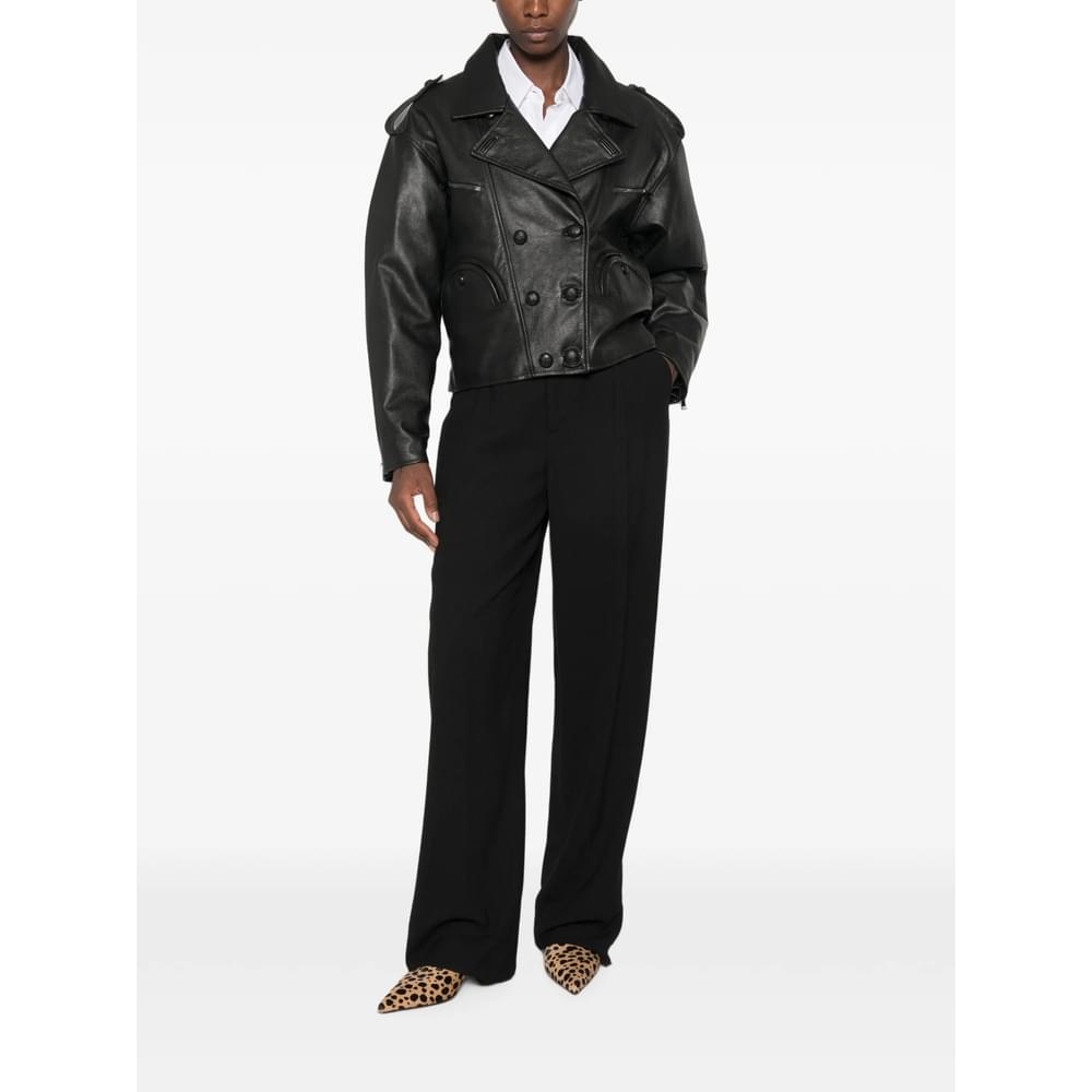 Blazé Milano Black Jackets - Leather Jackets Women BLAZE MILANO