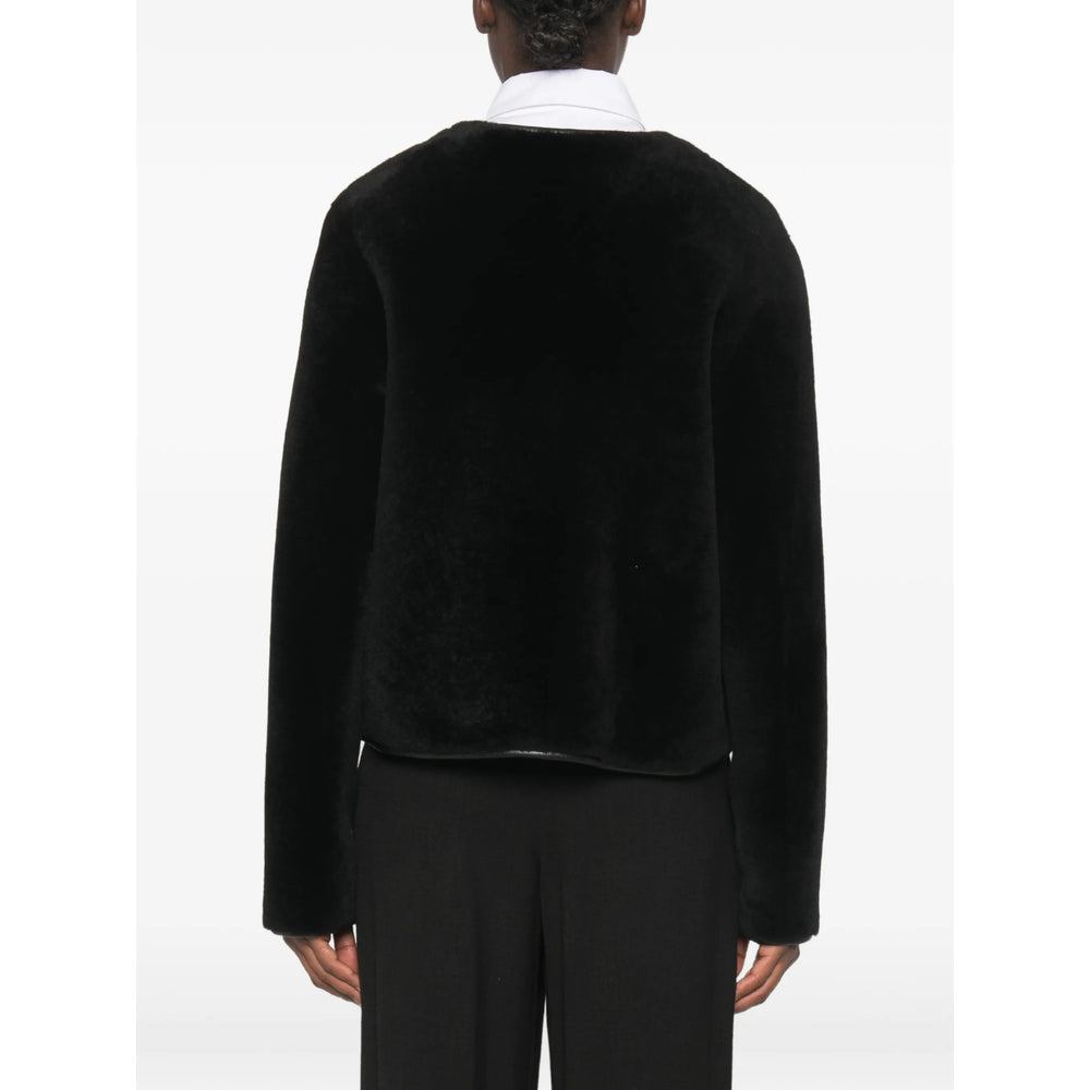 Blazé Milano Black Jackets - Faux Fur & Shearling Jackets Women BLAZE MILANO