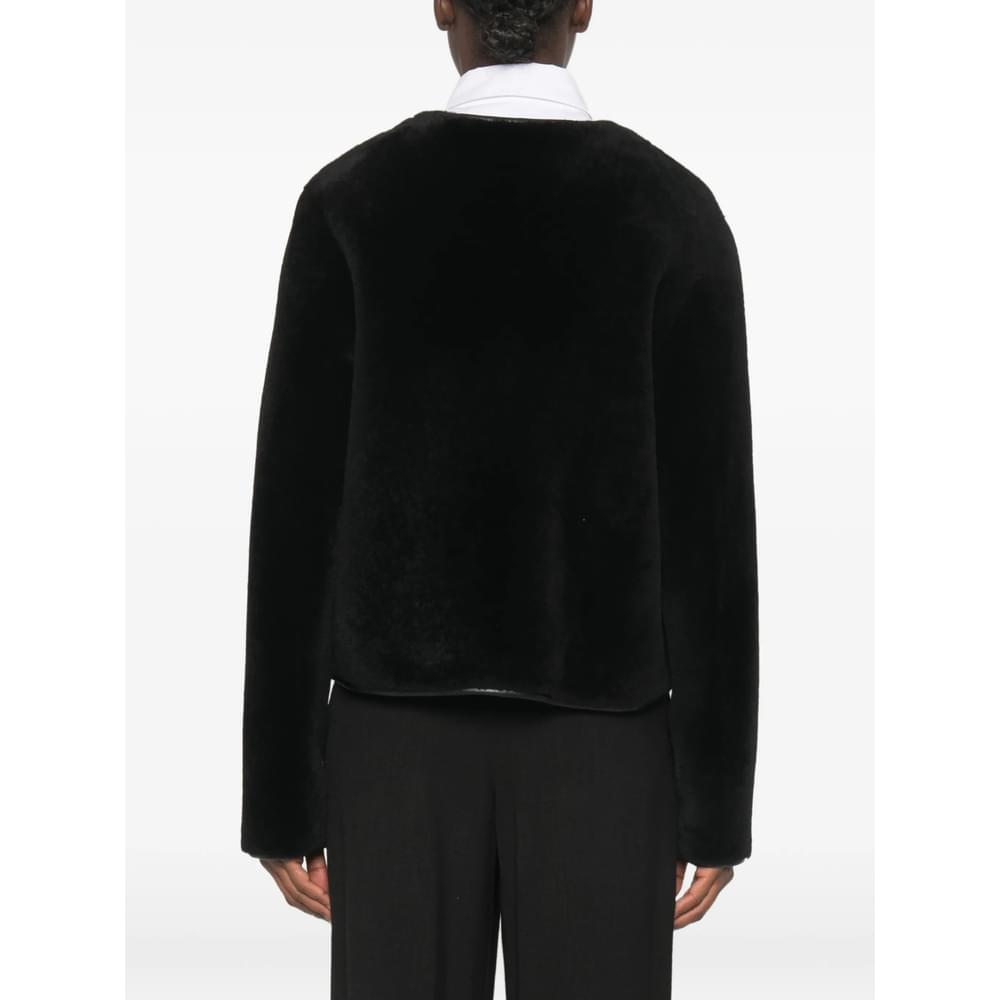 Blazé Milano Black Jackets - Faux Fur & Shearling Jackets Women BLAZE MILANO