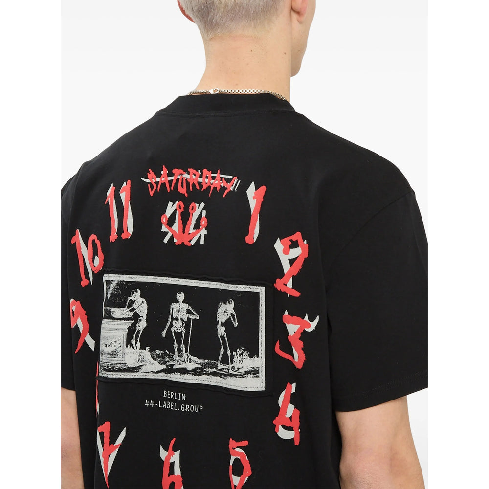 44 Label Group Black T-Shirts & Vests - T-Shirts Men 44 LABEL GROUP