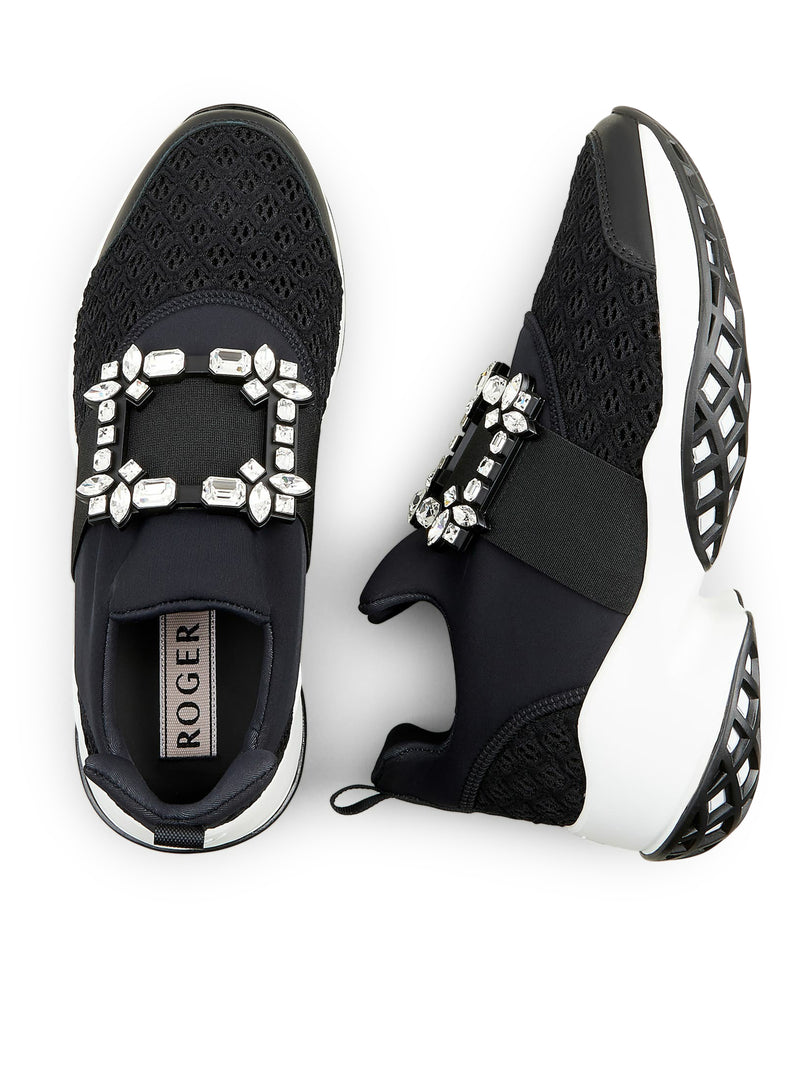 Roger Vivier Women Viv` Run Fabric Sneakers ROGER VIVIER