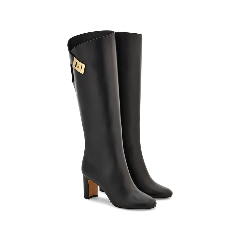 Ferragamo Black Shoes Women FERRAGAMO