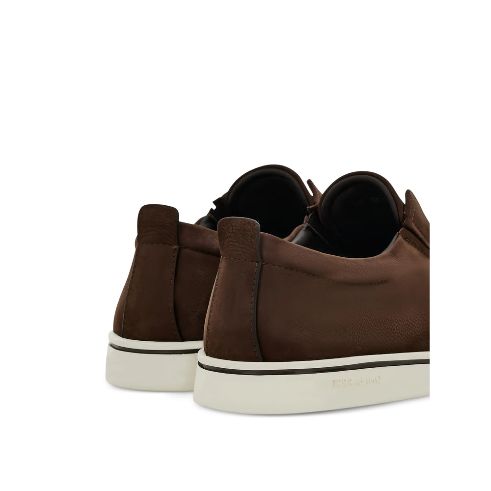 Ferragamo Brown Trainers - Slip-Ons Men FERRAGAMO