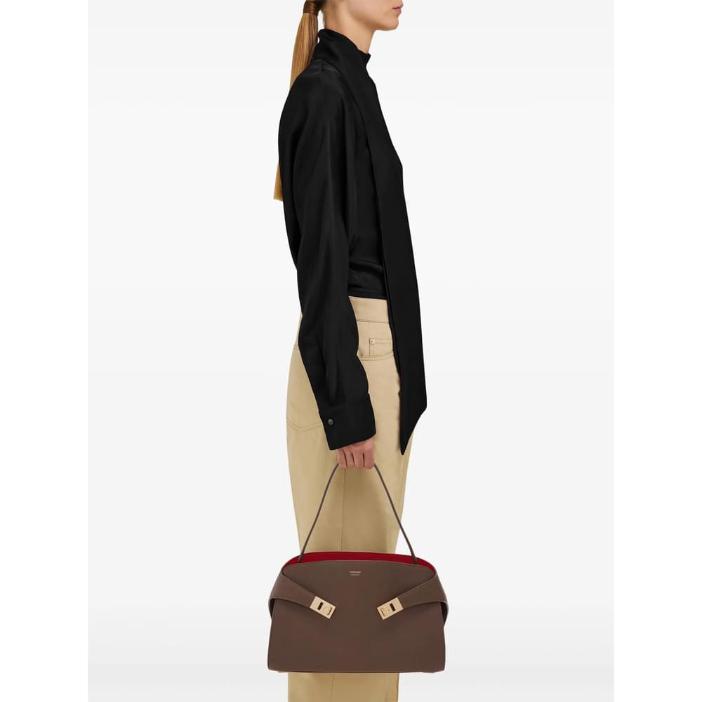 Ferragamo Neutrals Shoulder Bags Women FERRAGAMO