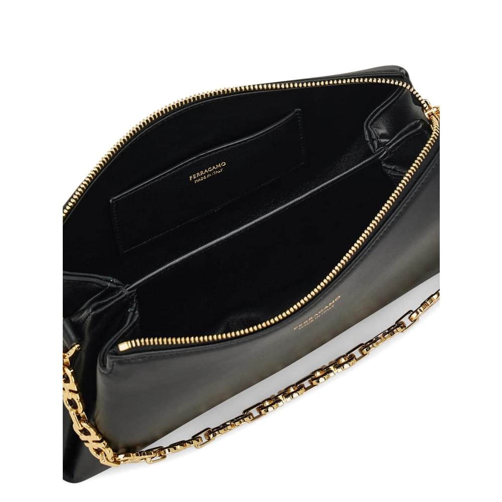 Ferragamo Black Satchels & Cross Body Bags Women FERRAGAMO