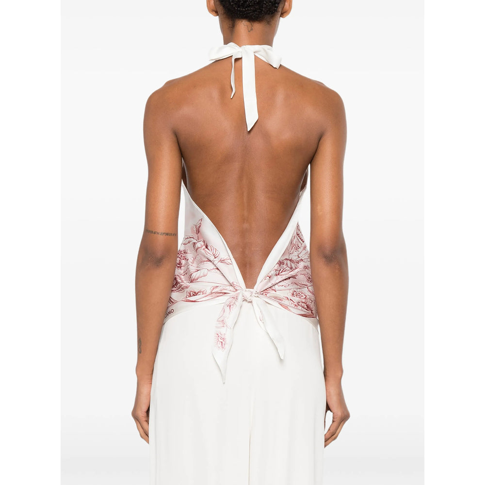 Ferragamo White Tops - Blouses Women FERRAGAMO