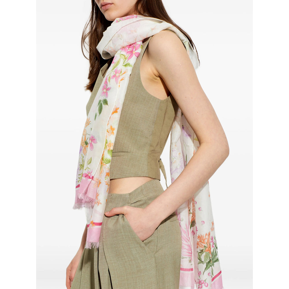 Ferragamo Pink Scarves Women FERRAGAMO