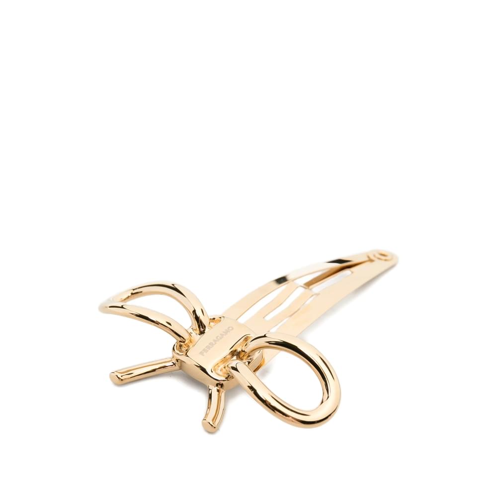 Ferragamo Gold Hair Accessories Women FERRAGAMO