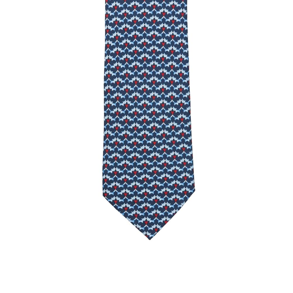 Ferragamo Blue Ties & Bow Ties Men FERRAGAMO