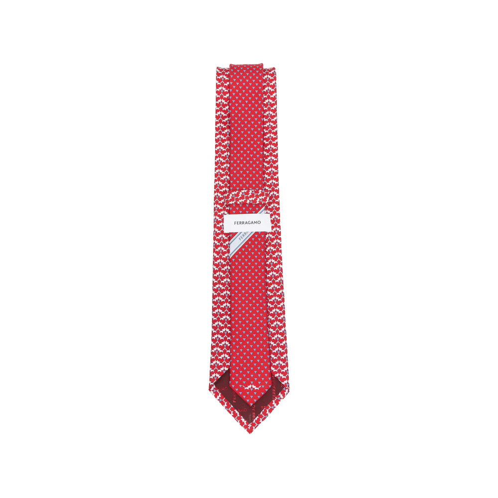 Ferragamo Red Ties & Bow Ties Men FERRAGAMO