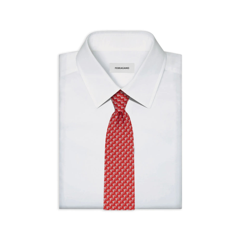 Ferragamo Red Ties & Bow Ties Men FERRAGAMO