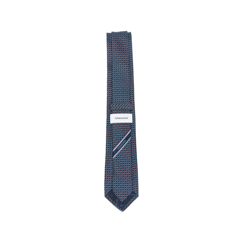 Ferragamo Blue Ties & Bow Ties Men FERRAGAMO