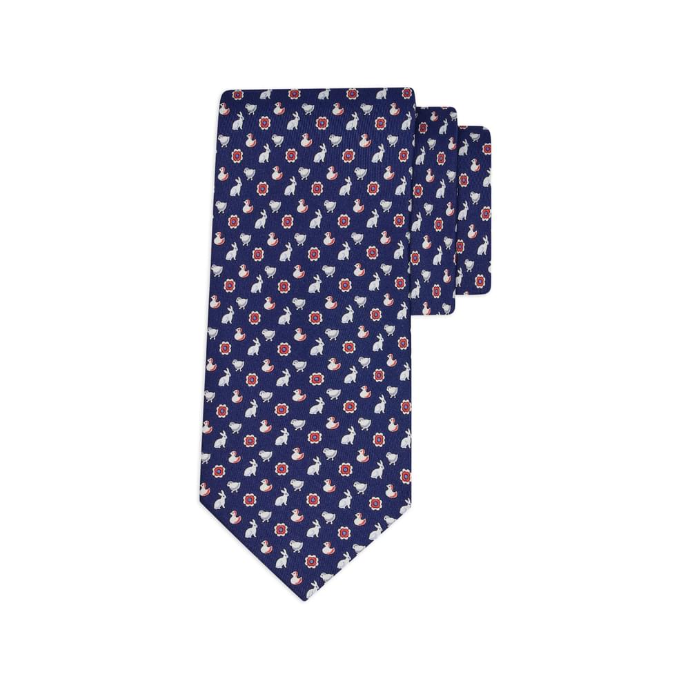 Ferragamo Blue Ties & Bow Ties Men FERRAGAMO
