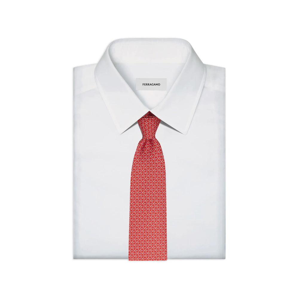 Ferragamo Red Ties & Bow Ties Men FERRAGAMO