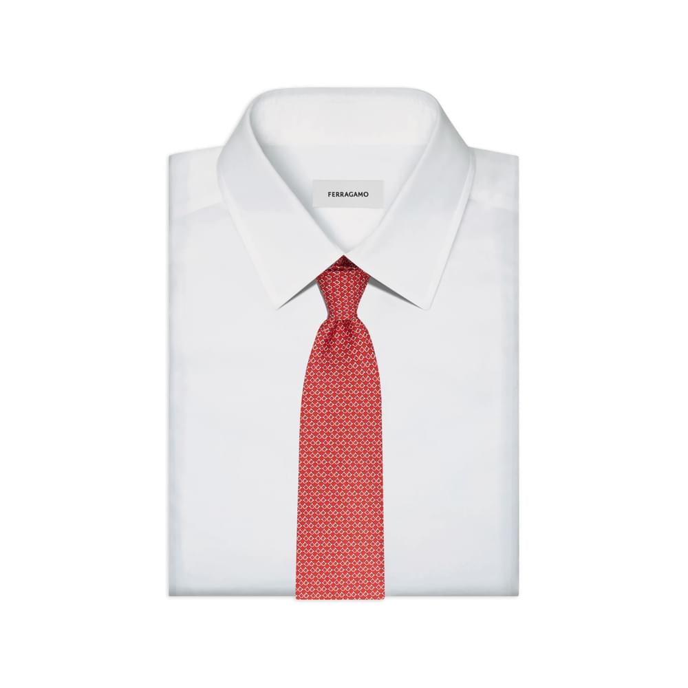 Ferragamo Red Ties & Bow Ties Men FERRAGAMO