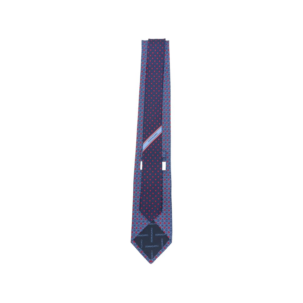 Ferragamo Blue Ties & Bow Ties Men FERRAGAMO