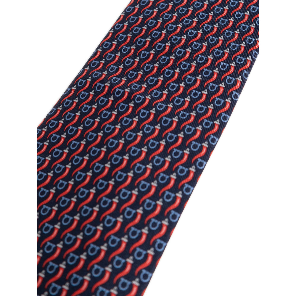 Ferragamo Blue Ties & Bow Ties Men FERRAGAMO