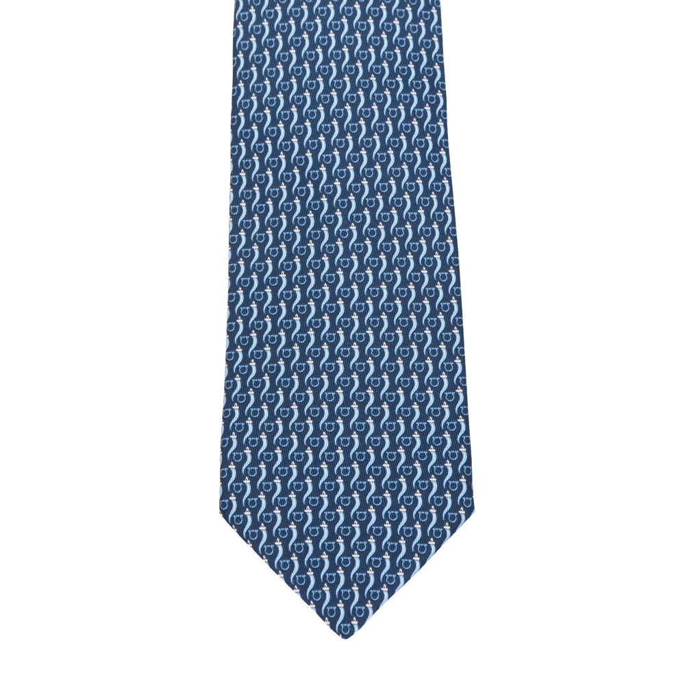 Ferragamo Blue Ties & Bow Ties Men FERRAGAMO