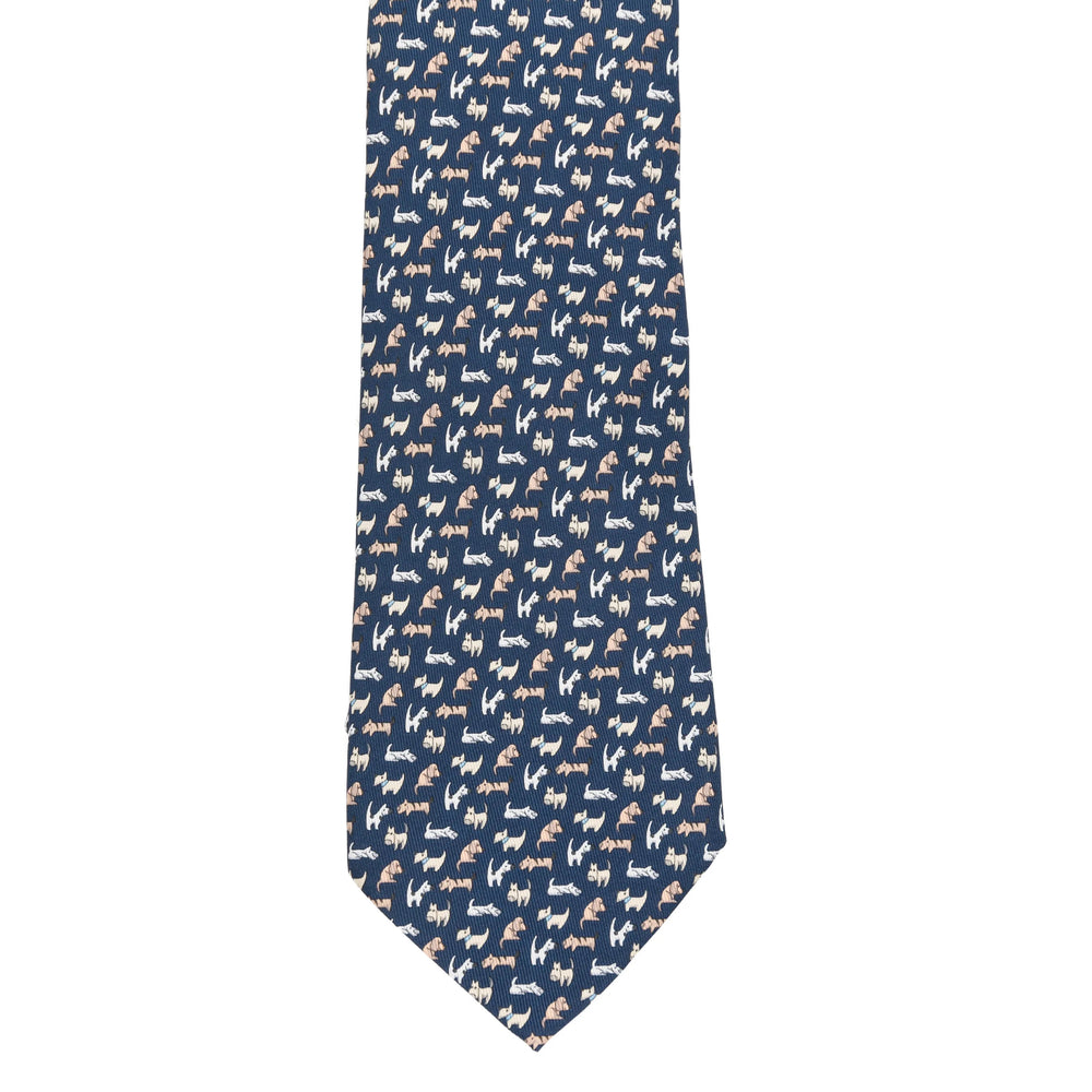 Ferragamo Blue Ties & Bow Ties Men FERRAGAMO