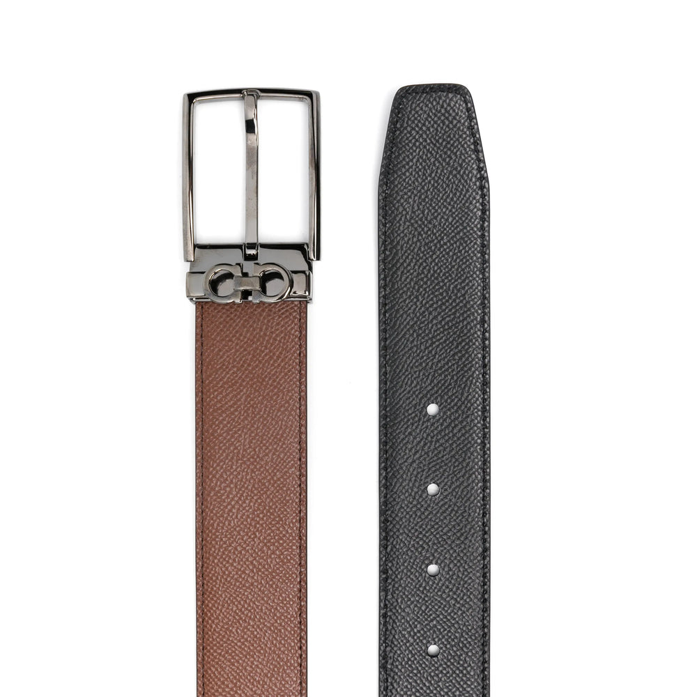 Ferragamo Brown Belts Men FERRAGAMO