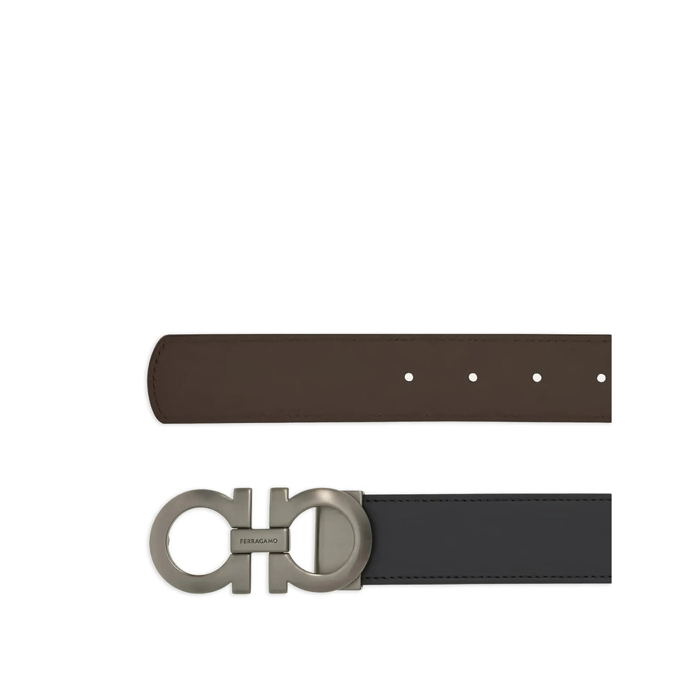 Ferragamo Black Belts Men FERRAGAMO
