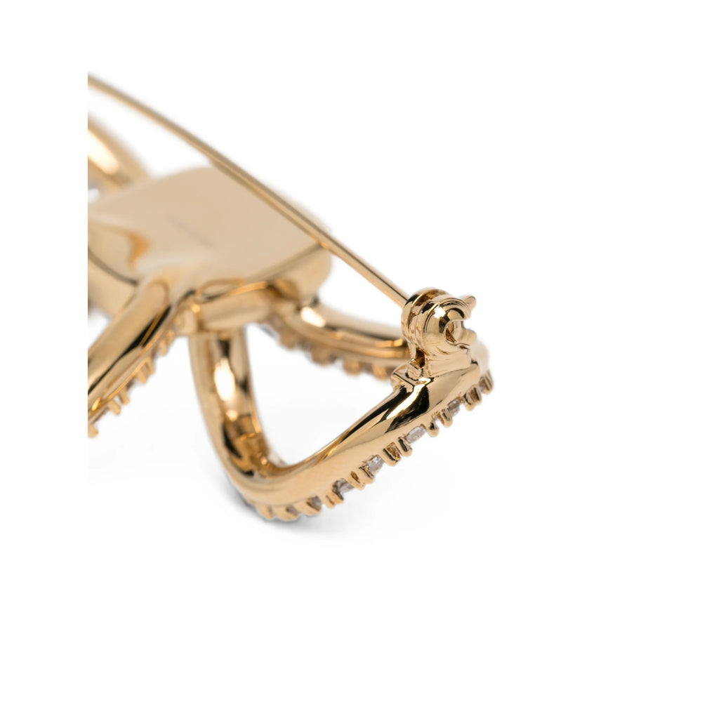 Ferragamo Gold Brooches & Pins Women FERRAGAMO