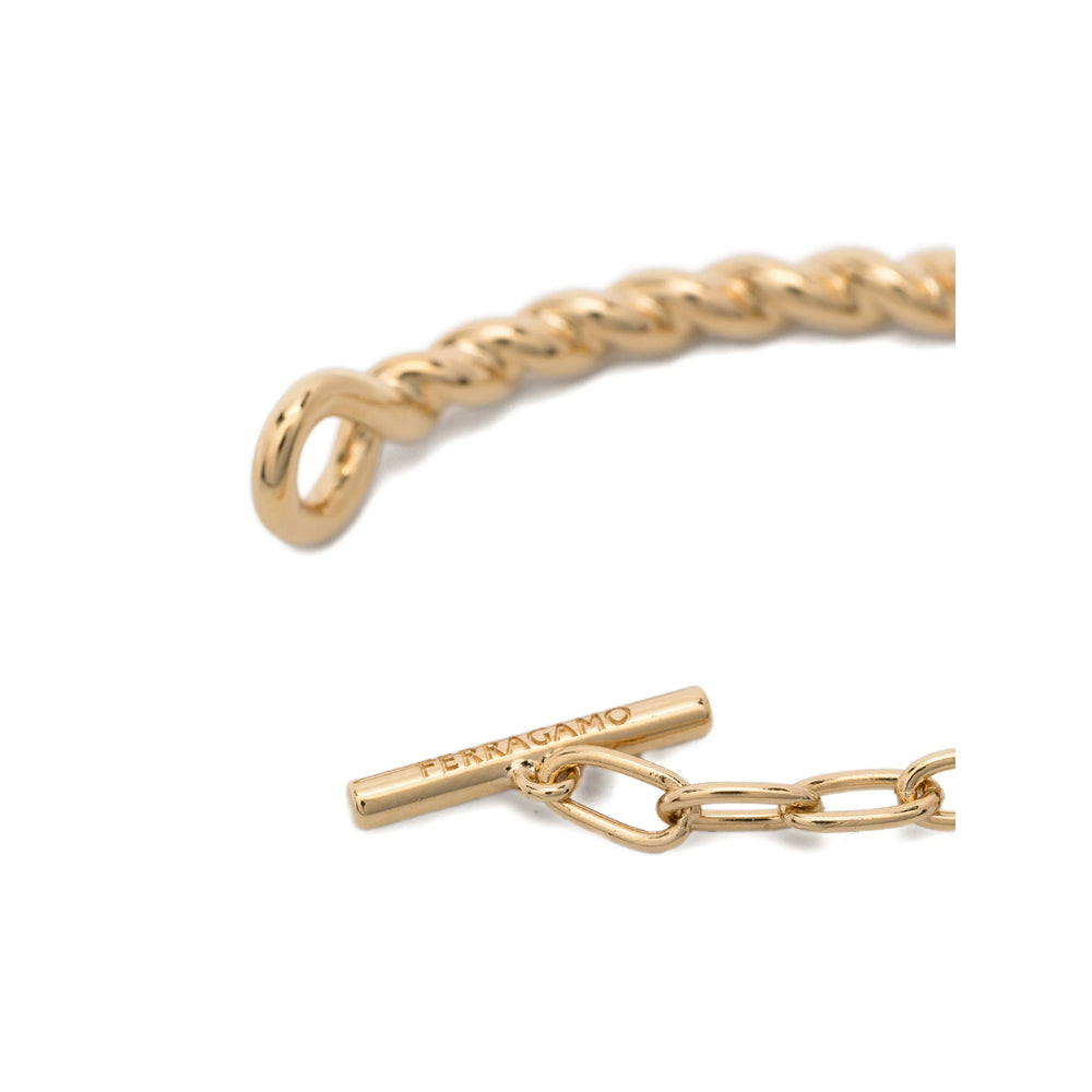 Ferragamo Gold Bracelets Women FERRAGAMO