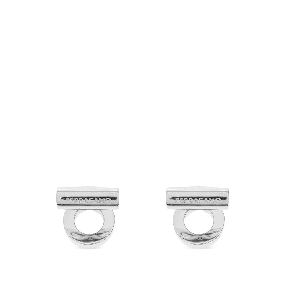 Ferragamo Silver Cufflinks Men FERRAGAMO
