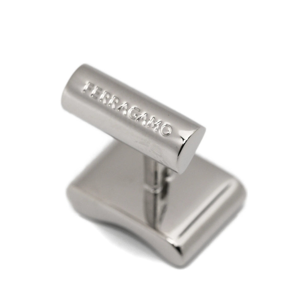 Ferragamo Silver Cufflinks Men FERRAGAMO