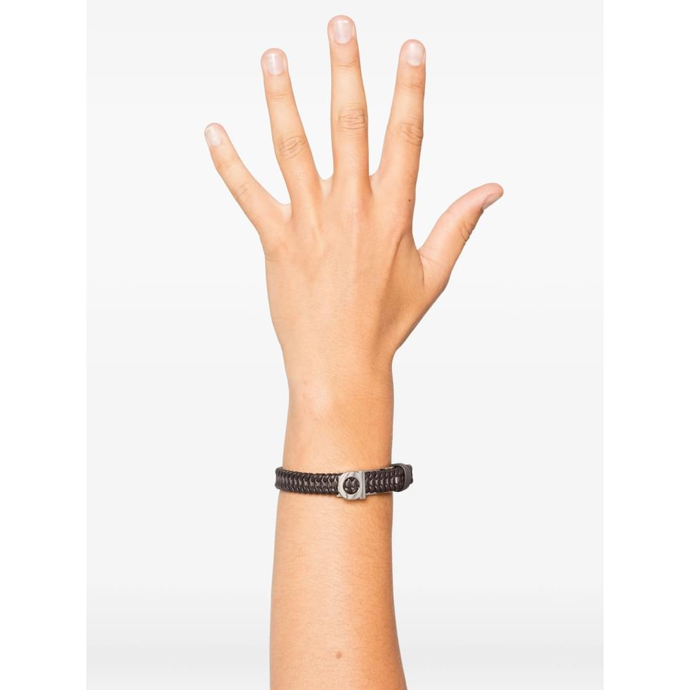 Ferragamo Black Bracelets Men FERRAGAMO