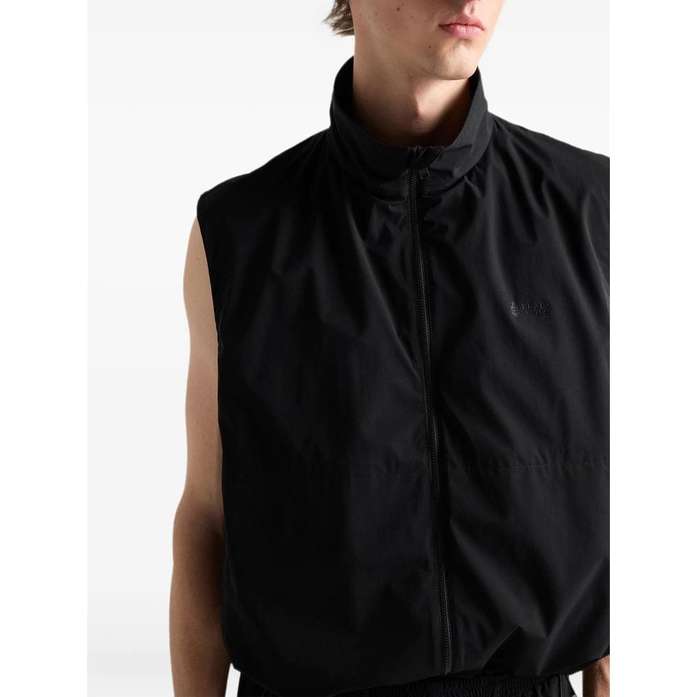 Prada Black Jackets - Waistcoats & Gilets Men Men PRADA