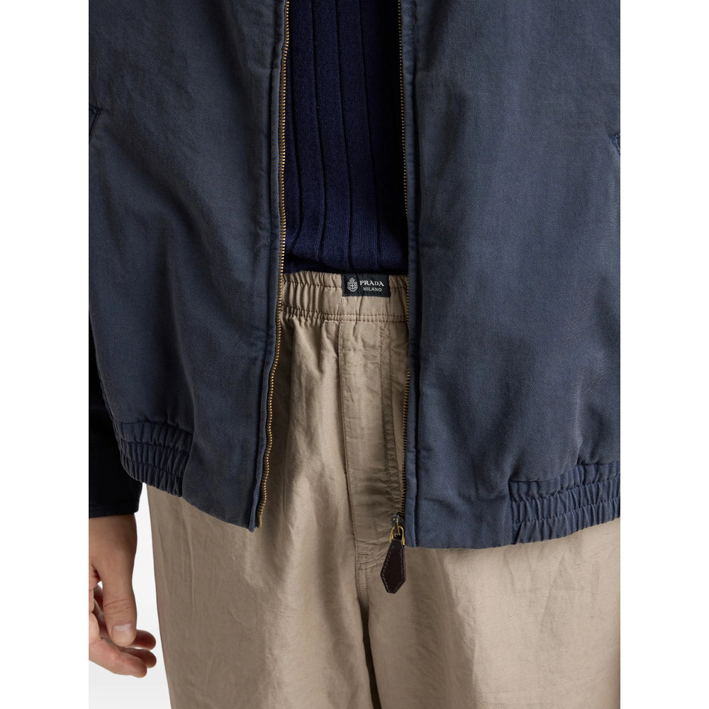 Prada Blue Jackets - Bomber Jackets Men PRADA
