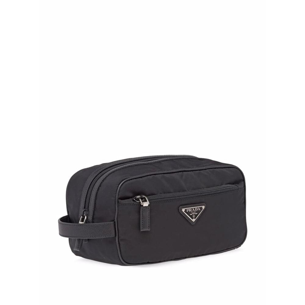Prada Black Wash Bags Men PRADA