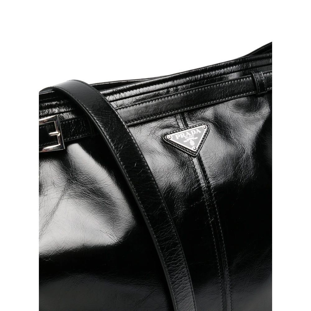Prada Black Shoulder Bags Men PRADA