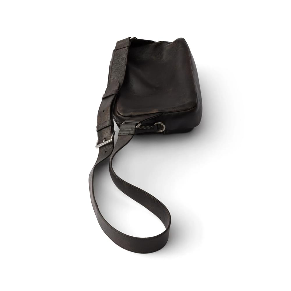 Prada Brown Shoulder Bags Men PRADA