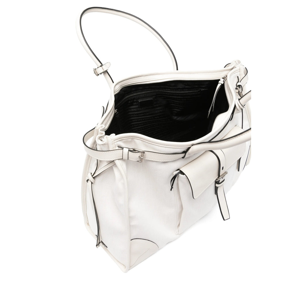 Prada Neutrals Shoulder Bags Men PRADA