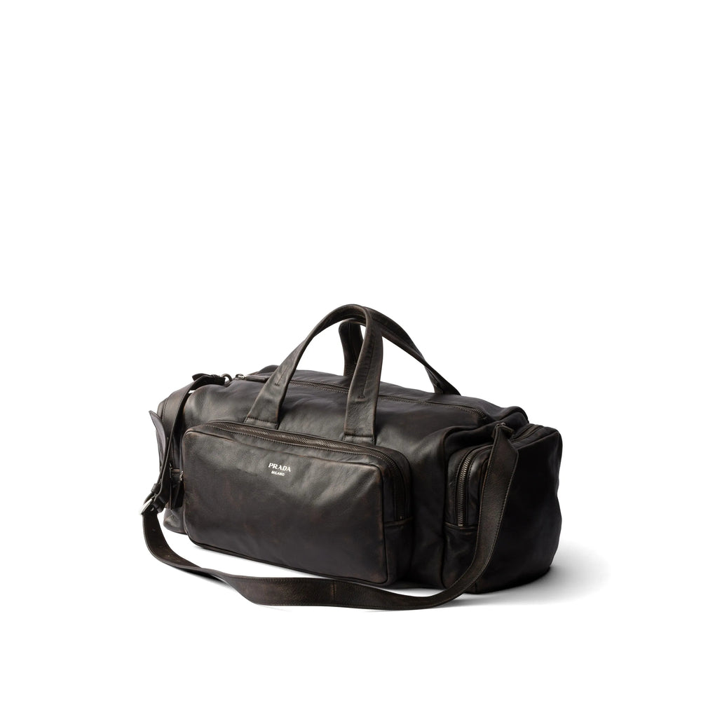 Prada Brown Luggage & Holdalls Men PRADA