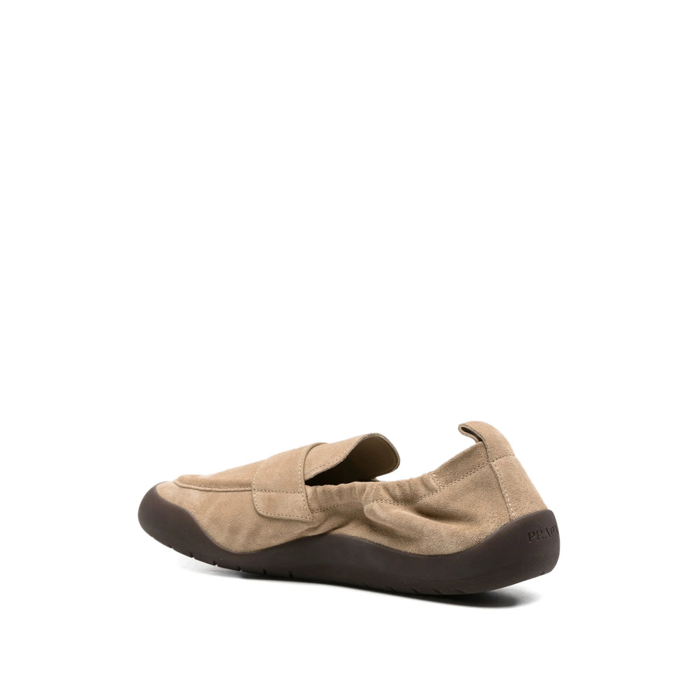 Prada Neutrals Loafers Men PRADA